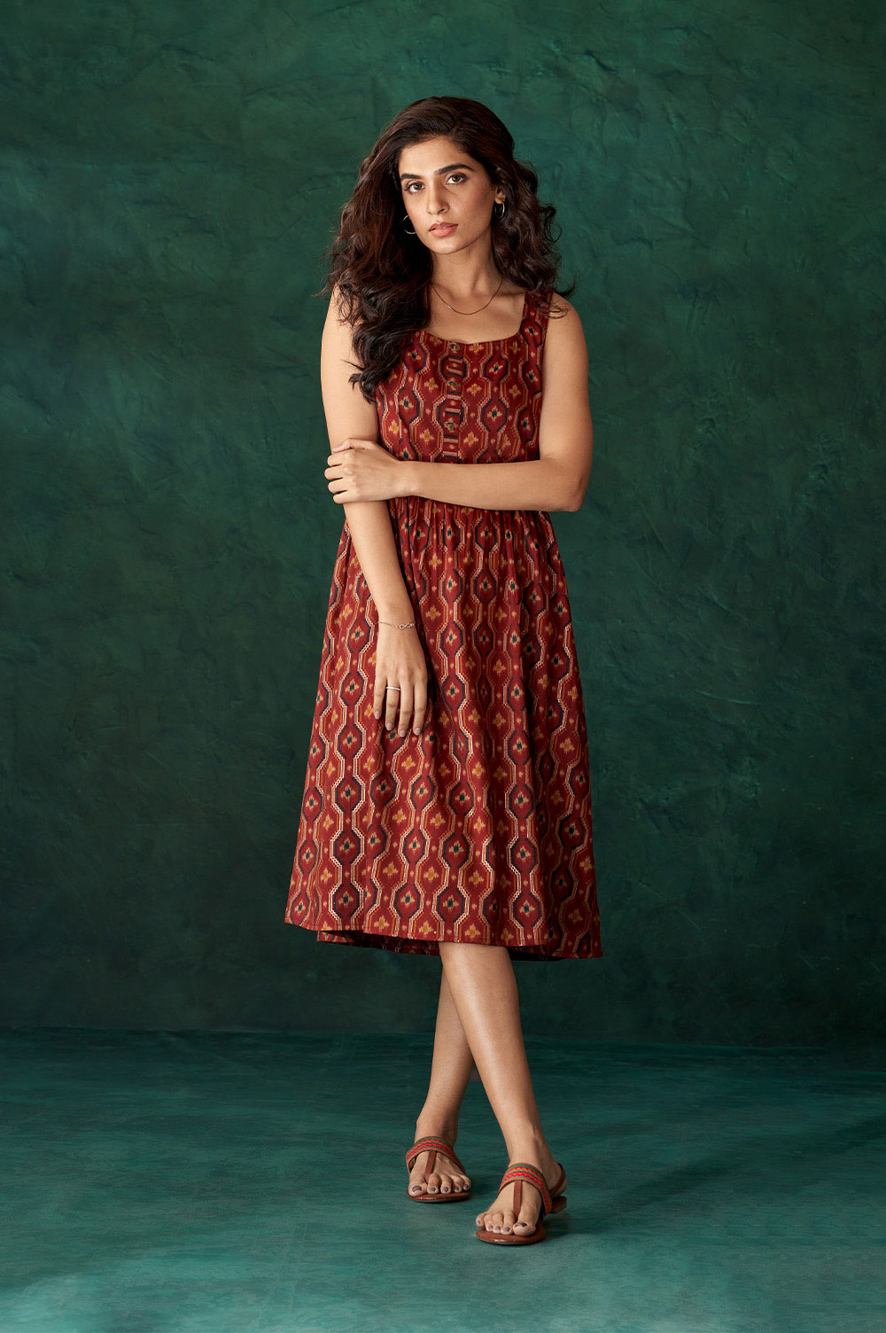 women-rayon-midi-dress