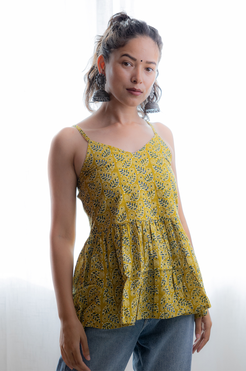 sheen-green-indian-ethnic-print-peplum-top-influencers-style