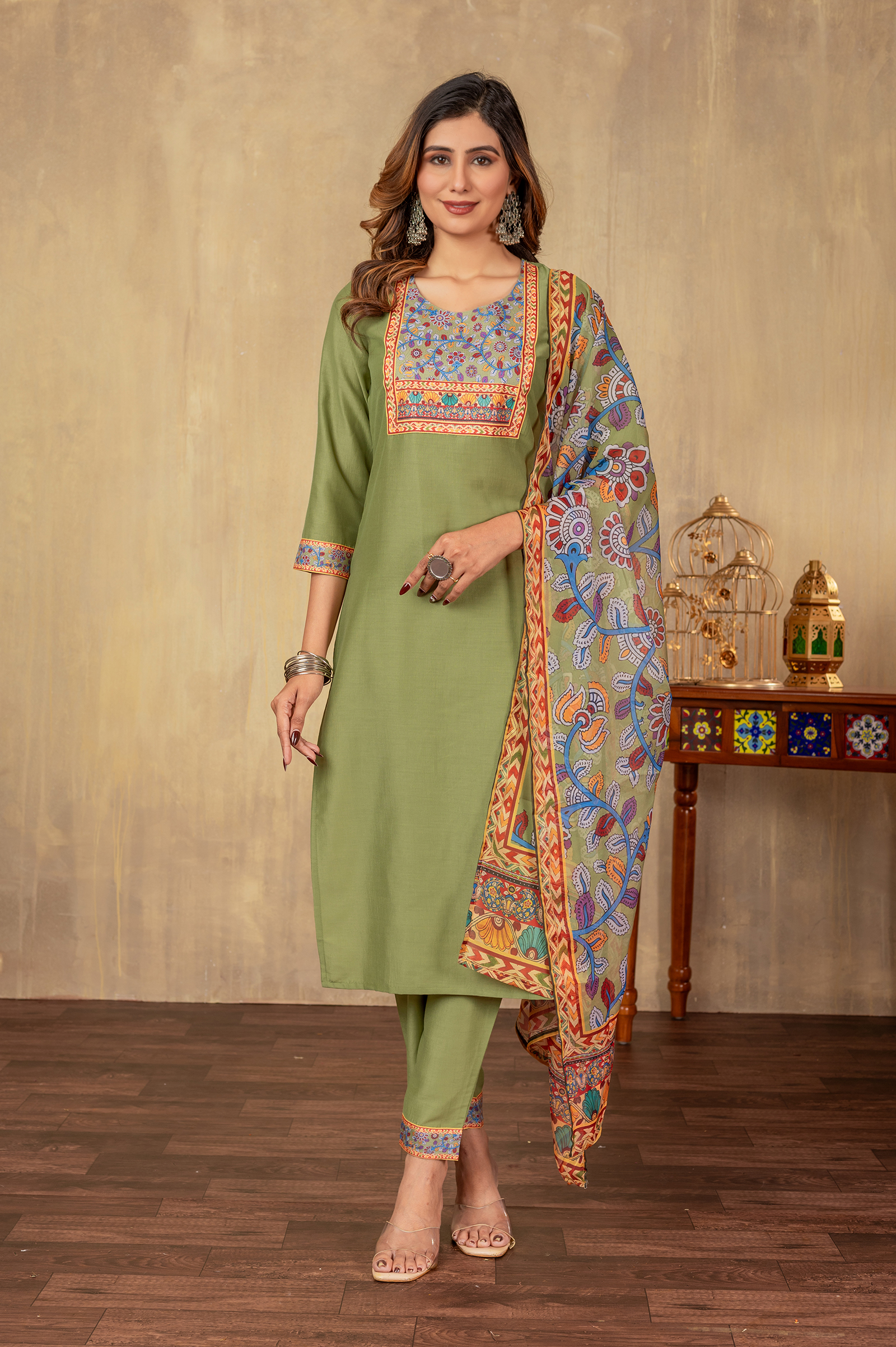 pista-cotton-printed-kurta-set-with-dupatta