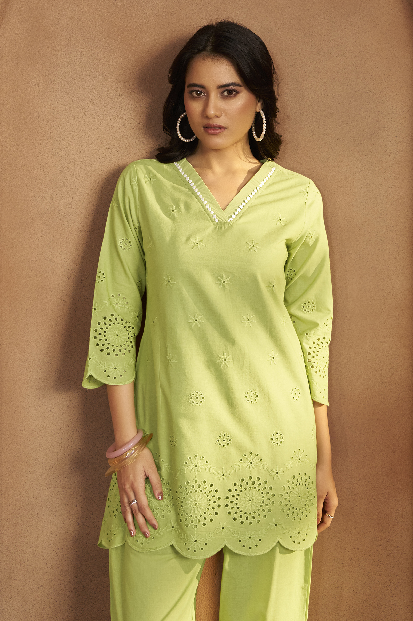 womens-pure-cotton-green-schiffli-co-ord-set