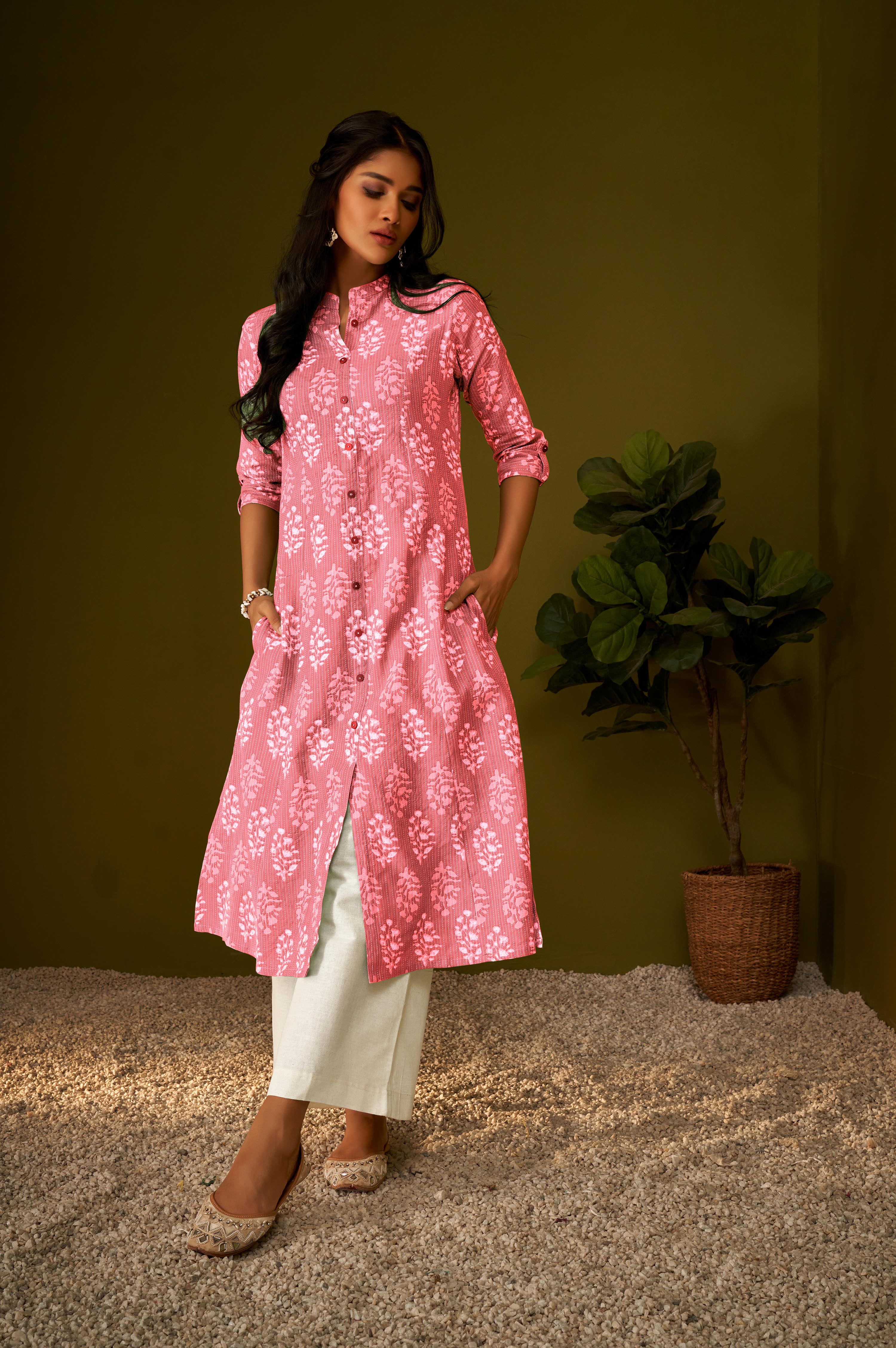 women-pink-cotton-ethnic-motifs-a-line-kurta