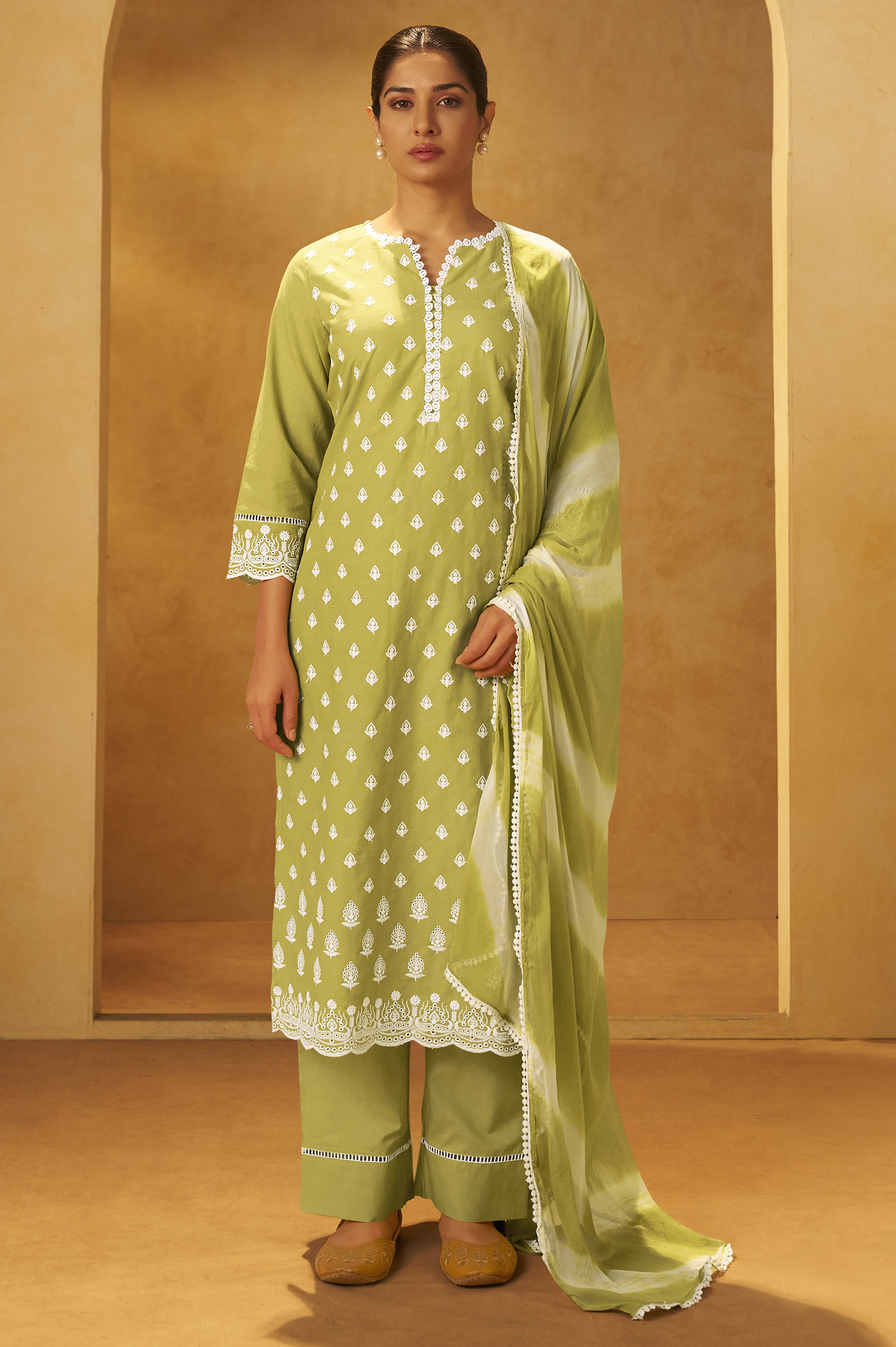 light-green-pure-cotton-schiffli-embroidered-straight-kurta-set-dupatta